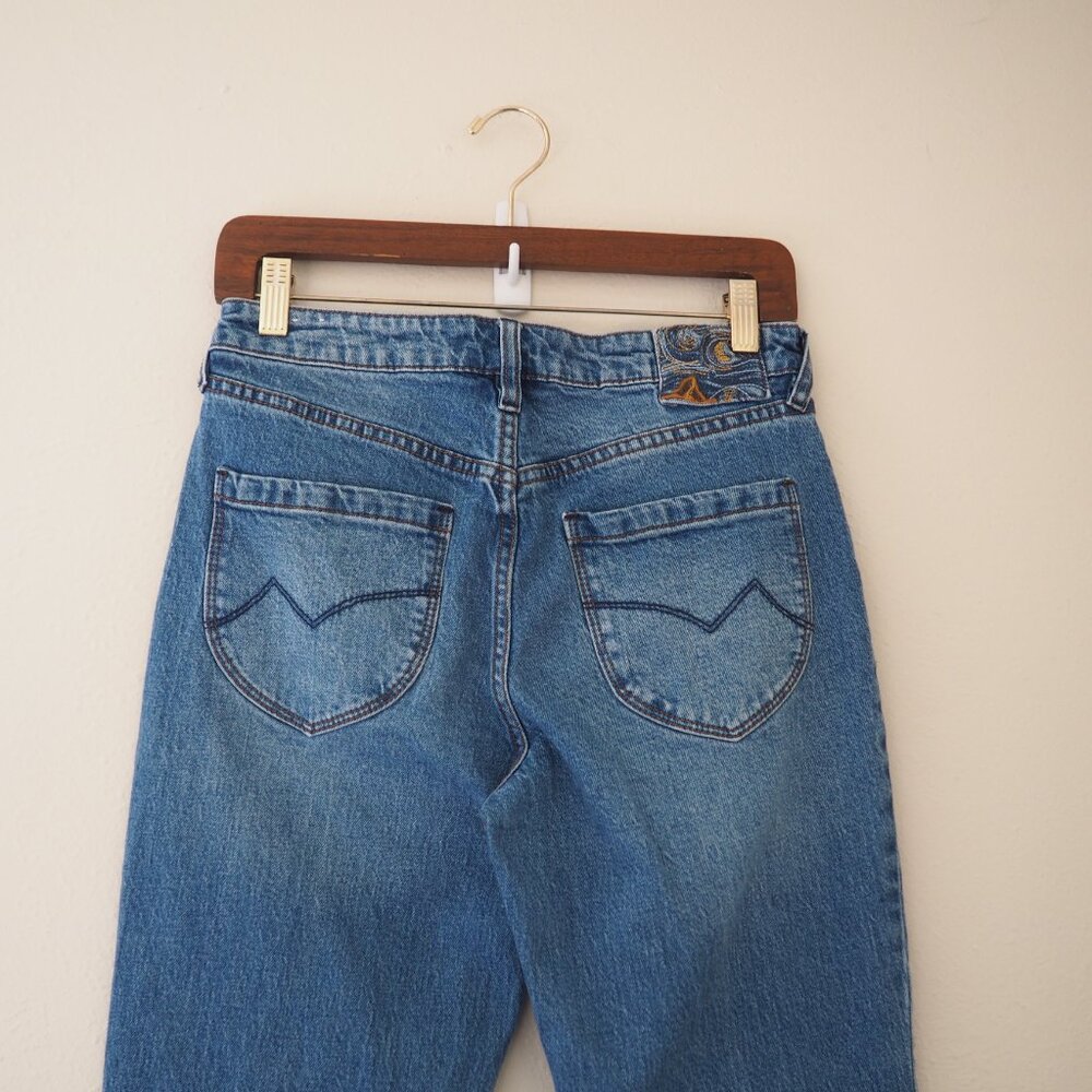 !! Cleo + Wolf High Rise Straight Jeans sz W26 L27 - Picture 8 of 8